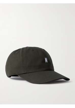 Norse Projects - Logo-Embroidered Cotton-Twill Baseball Cap - Men - Green