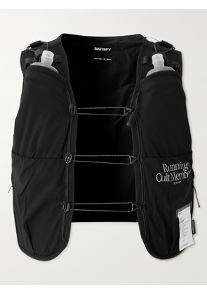Satisfy - Logo-Print Appliqued Justice™ Cordura® Hydration Vest, 5L - Men - Black - S/M