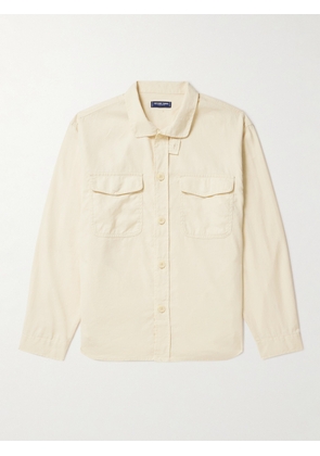 Frescobol Carioca - Nuno Linen and Cotton-Blend Overshirt - Men - Yellow - S
