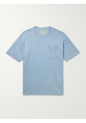 De Bonne Facture - Linen-Jersey T-Shirt - Men - Blue - S
