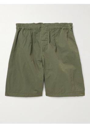 Kaptain Sunshine - Straight-Leg Nylon Shorts - Men - Green - UK/US 30
