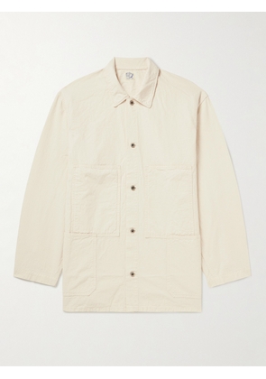 OrSlow - Cotton-Twill Overshirt - Men - Neutrals - 2