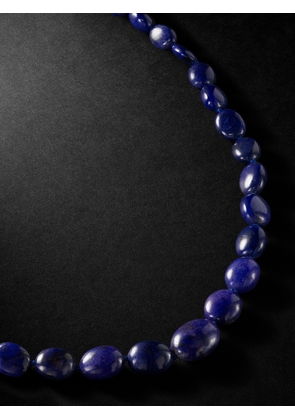 JIA JIA - Candy Gold Sapphire Beaded Necklace - Men - Blue