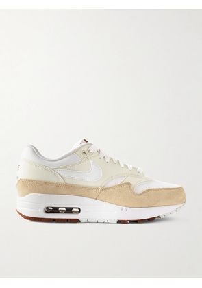 Nike - Air Max 1 SC Suede, Mesh and Leather Sneakers - Men - Neutrals - US 5