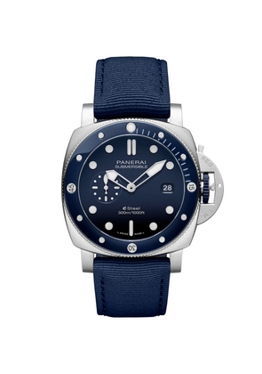 Panerai Stainless Steel Submersible Watch 44Mm