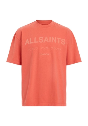 Allsaints Organic Cotton Laser T-Shirt