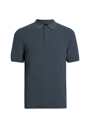 Allsaints Cotton-Wool Polo Shirt