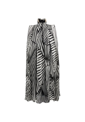 Marina Rinaldi Silk Patterned Maxi Dress