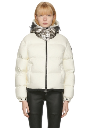 Moncler Off-White Down Bufonie Puffer Jacket