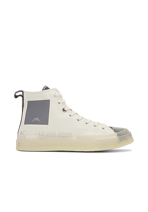 Converse x A-COLD-WALL* Chuck 70 in Pavement  Silver Birch & Steel Grey - Taupe. Size 7.5 (also in ).
