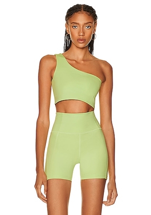 Girlfriend Collective Bianca Bra in Key Lime - Green. Size M (also in ).