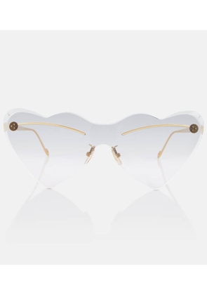Loewe Paula's Ibiza heart-shaped sunglasses