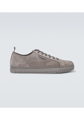 Gianvito Rossi Low-top suede sneakers