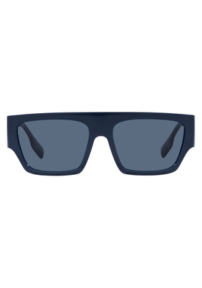 Burberry Micah Dark Blue Browline Mens Sunglasses BE4397U 405880 58