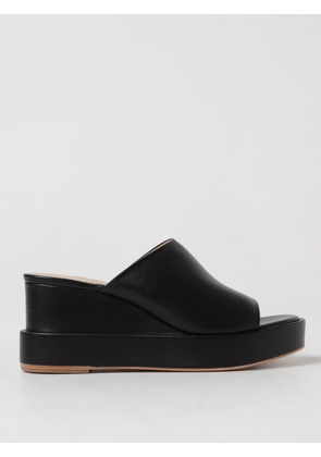 Wedge Shoes PALOMA BARCELÒ Woman colour Black