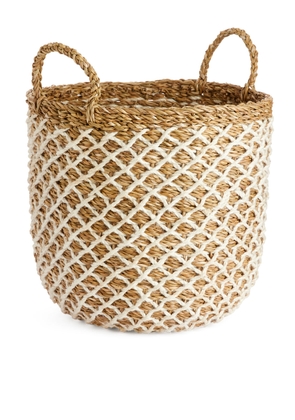 Medium Storage Basket - Beige