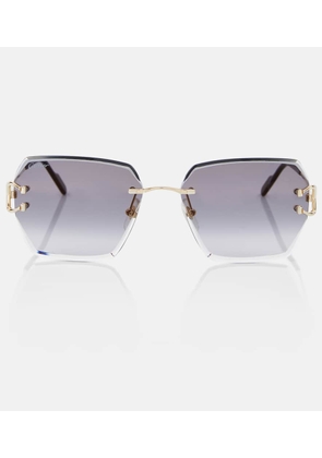 Cartier Eyewear Collection Signature C de Cartier square sunglasses