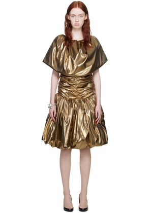 Nicklas Skovgaard Gold Dress#69 Midi Dress