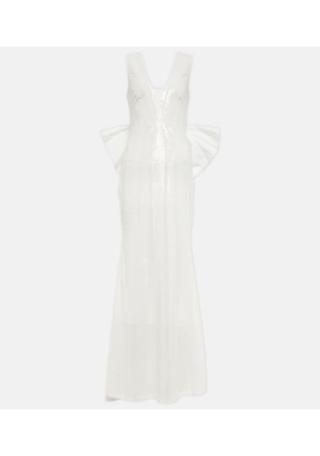 Rebecca Vallance Bridal Davina sequined gown