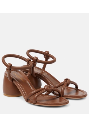 Gianvito Rossi Cassis 60 leather sandals