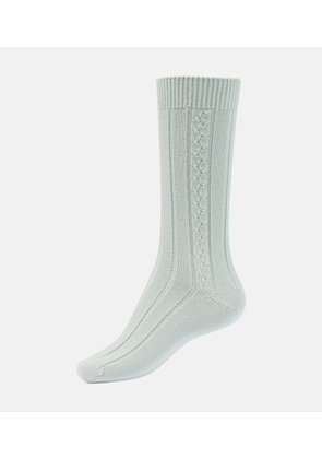Loro Piana Bobby ribbed-knit cashmere socks