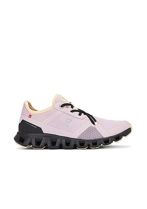 On Cloud X 3 Ad Sneaker in Mauve & Magnet - Mauve. Size 6.5 (also in ).