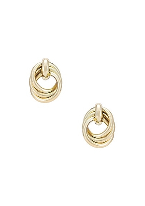 Jordan Road Jewelry Madison Earrings in Gold - Metallic Gold. Size all.