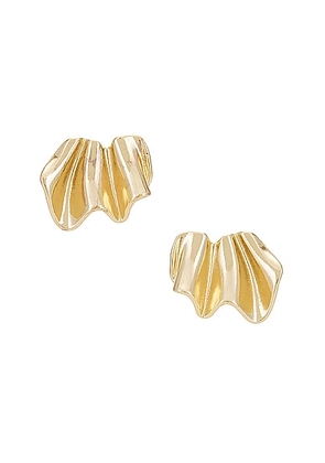 Jordan Road Jewelry Ayla Earrings in Gold - Metallic Gold. Size all.