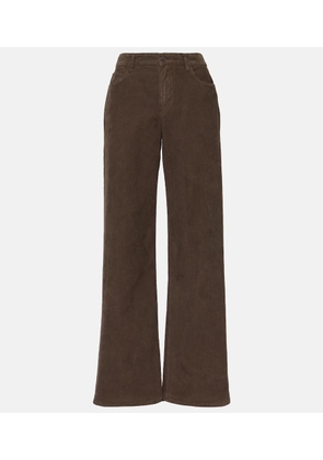 The Row Eglitta corduroy wide-leg pants