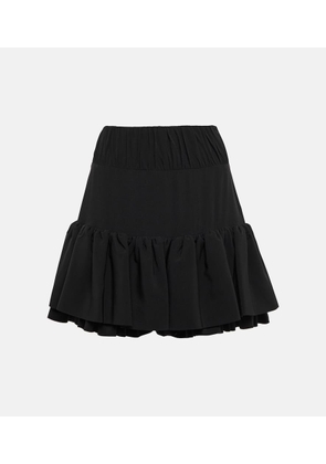 Rabanne Ruffled high-rise miniskirt