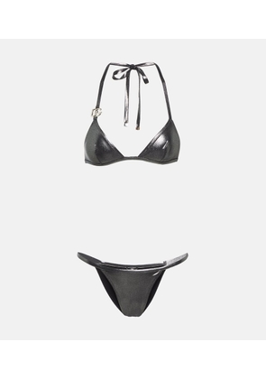 Dolce&Gabbana Logo triangle bikini