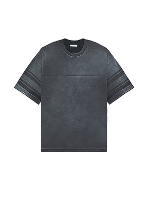 JOHN ELLIOTT Rush Practice Tee in Knight - Charcoal. Size M (also in S, XL/1X).