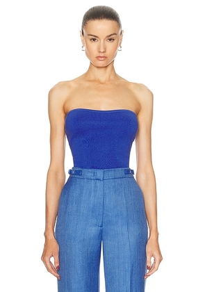 Gabriela Hearst Musgrave Top in Sapphire - Blue. Size XS (also in ).