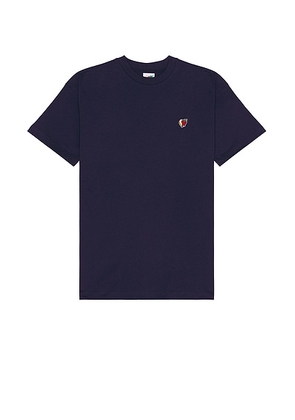 Sky High Farm Workwear Perennial Logo T Shirt in Navy - Navy. Size L (also in M, XL).