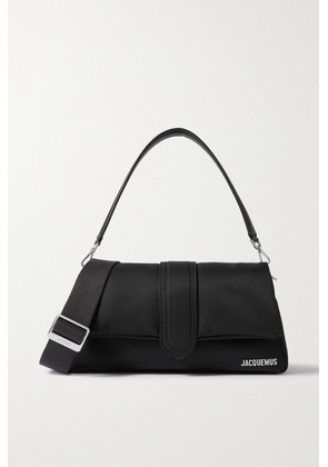 Jacquemus - Le Bambimou Leather-trimmed Shell Shoulder Bag - Black - One size