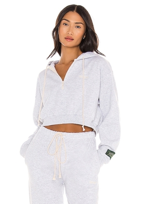 DANZY Suburban Sweatsuit Hoodie in Grey. Size L, S, XS.