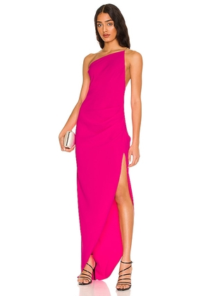 Amanda Uprichard x REVOLVE Marea Gown in Fuchsia. Size M, S, XL.