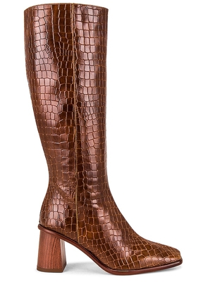 ALOHAS East Alli Boot in Cognac. Size 36.