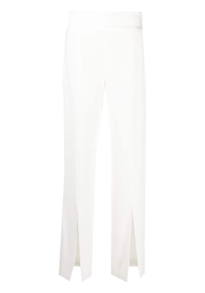 Simkhai split-cuff high-waist trousers - White
