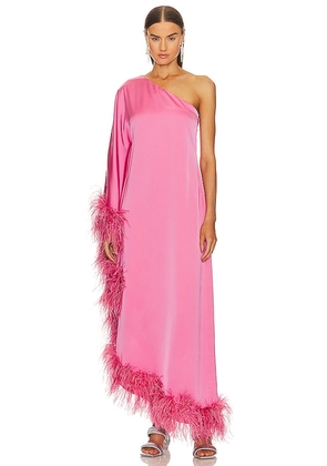 Cult Gaia Nadira Gown in Pink. Size XS.
