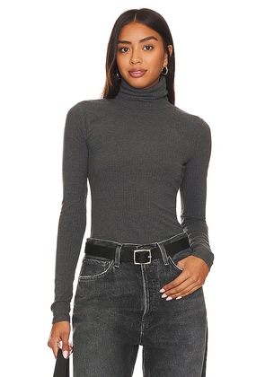 House of Harlow 1960 x REVOLVE Peyton Turtleneck in Charcoal. Size XS.