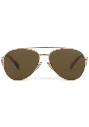 Prada Eyewear Symbole pilot-frame sunglasses - Gold