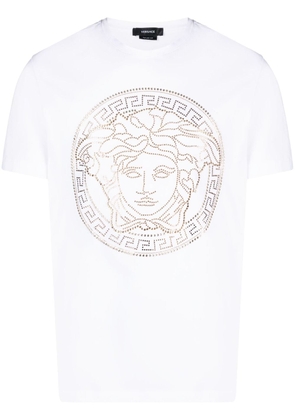 Versace Medusa print T-shirt - White