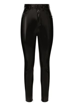 Dolce & Gabbana high-waisted skinny trousers - Black
