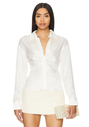 ASTR the Label Jacey Top in White. Size L, S, XL, XS.