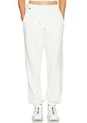 COTTON CITIZEN The Boston Jogger in Ivory. Size M, S, XS.