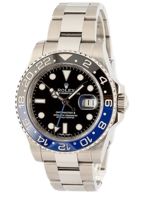 FWRD Renew x Bob's Watches Rolex Gmt-Master Ii 116710Ln in Metallic Silver.