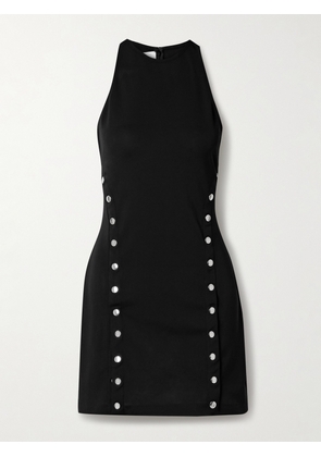 Fleur du Mal - Stretch-jersey Mini Dress - Black - x small,small,medium,large