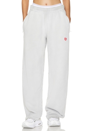 Alexander Wang High Waist Sweatpants in White. Size L, S, XL, XS.