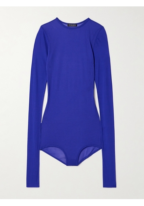 Ann Demeulemeester - Bien Jersey Bodysuit - Blue - x small,small,medium